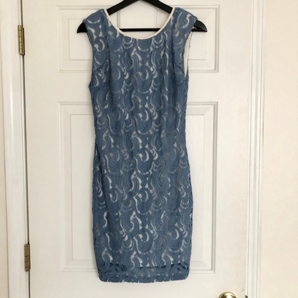 Blue Cocktail Dress